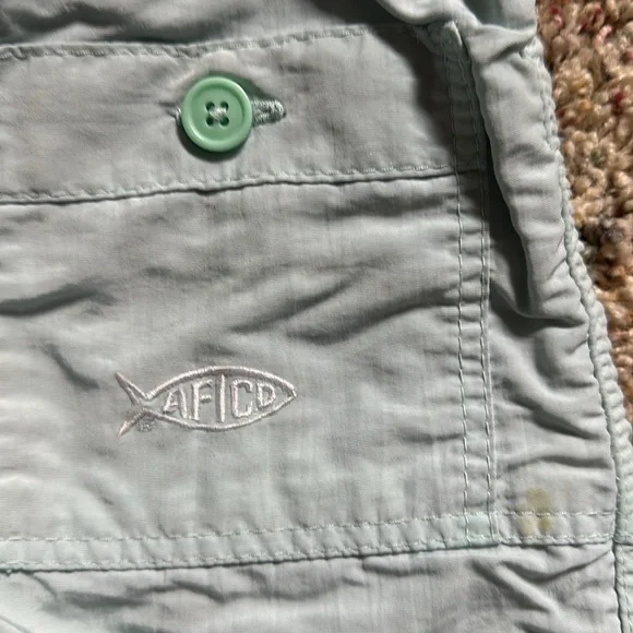 Kids Aftco Fishing Shorts Size 22” waist - Picture 2 of 5